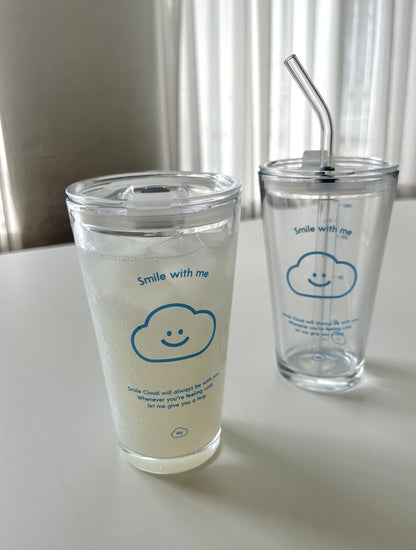 Skyfolio Cloud/Sunny Day Glass Tumbler (2款)