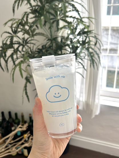 Skyfolio Cloud/Sunny Day Glass Tumbler (2款)