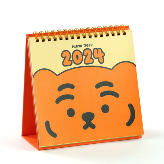 Muzik Tiger 2024 Desk Calendar