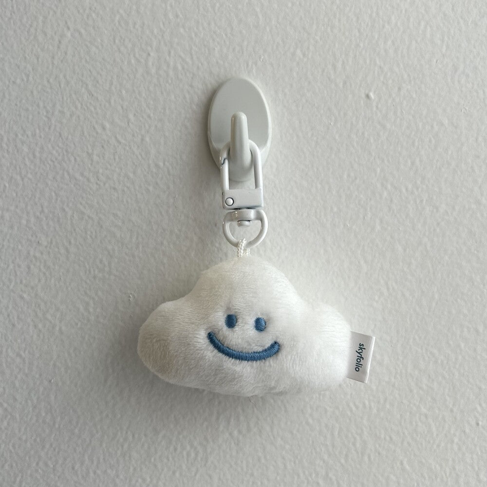 【現貨95折】Skyfolio Jjoggomi Keyring #White