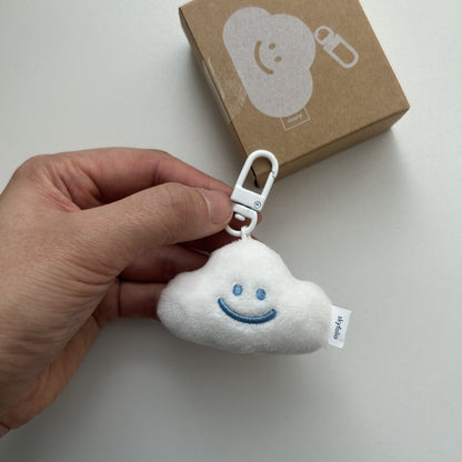 【現貨95折】Skyfolio Jjoggomi Keyring #White