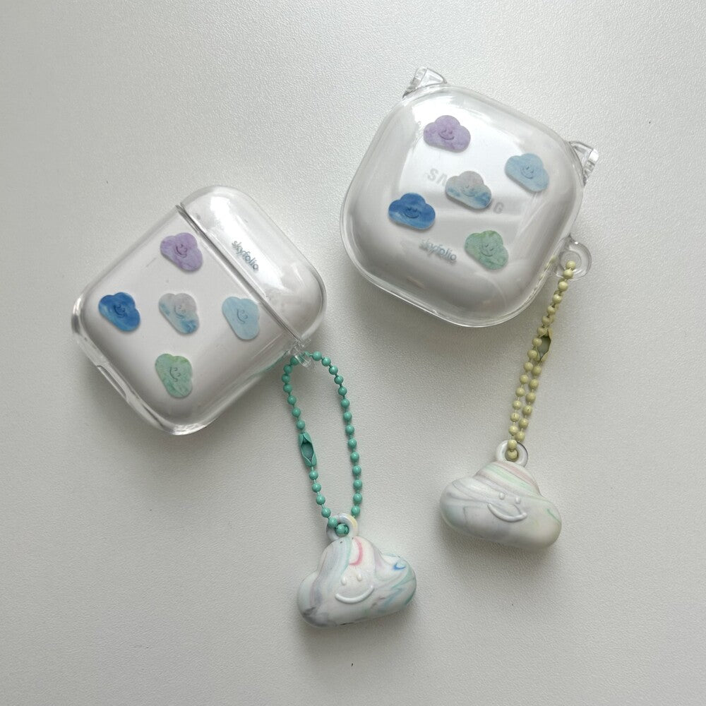 Skyfolio Upcycling Pattern Airpods Case (透明)