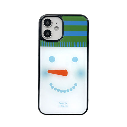 Midmaly Snowman Phone Case (Epoxy Bumper)