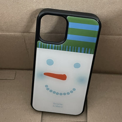 Midmaly Snowman Phone Case (Epoxy Bumper)