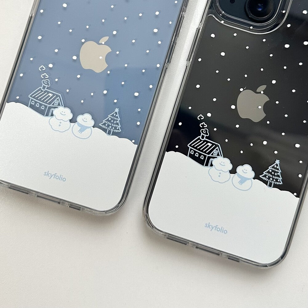 Skyfolio Snow Village Phone Case (Jelly Hard 透明殼)