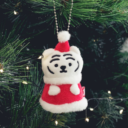 Muzik tiger Santa Tiger Keyring