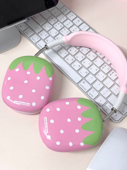 Mafavarchive strawberry airpods max case