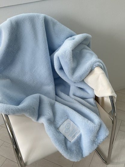 Skyfolio Two Tone FUR Blanket (3色)