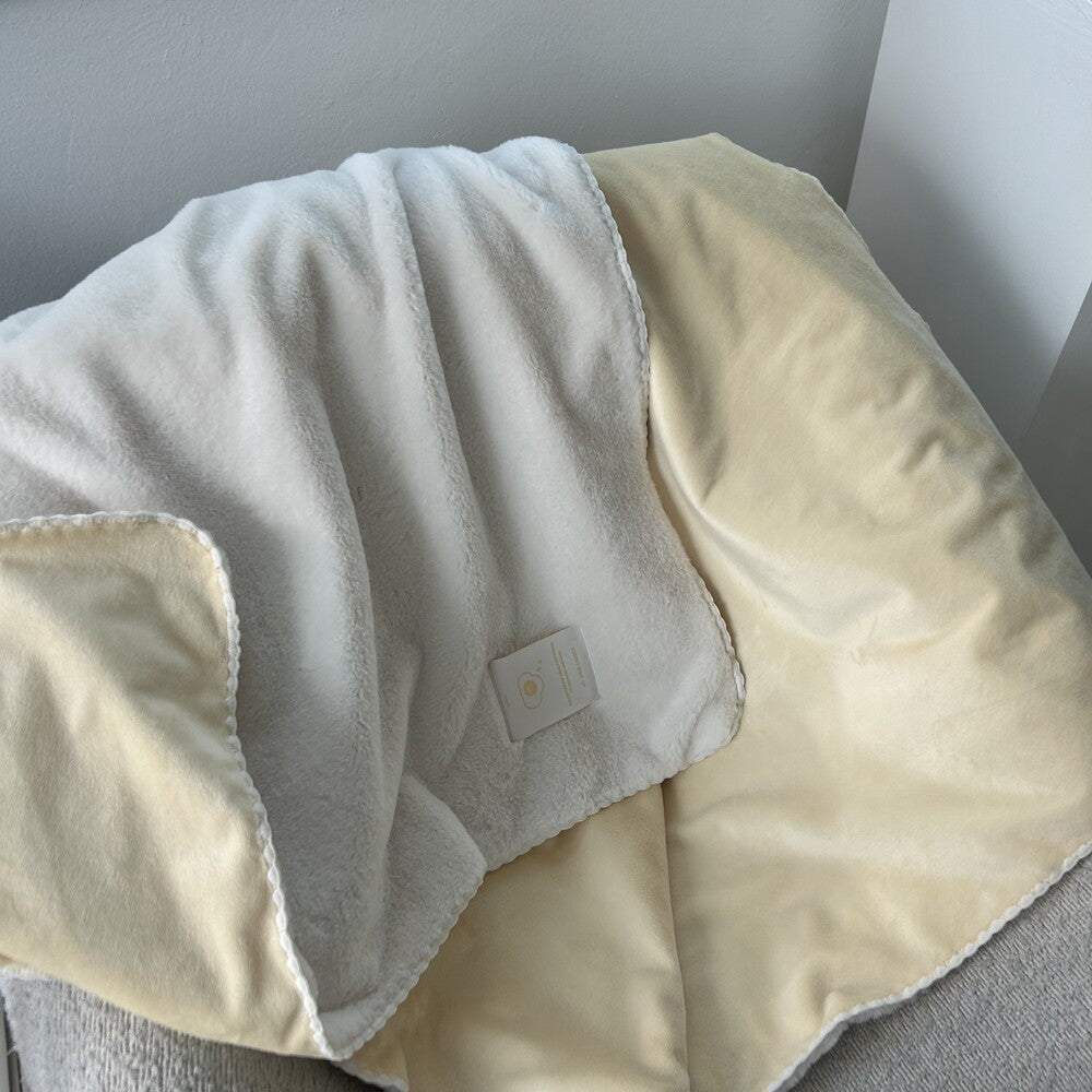 Skyfolio Two Tone FUR Blanket (3色)