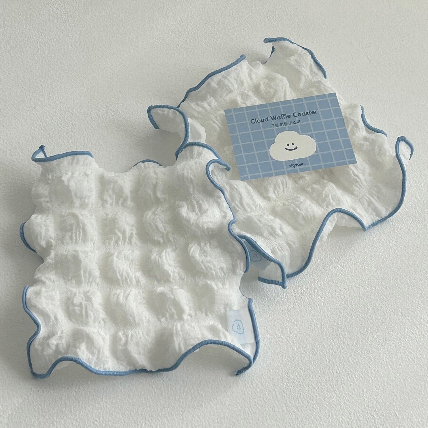 Skyfolio Cloud Waffle Coaster