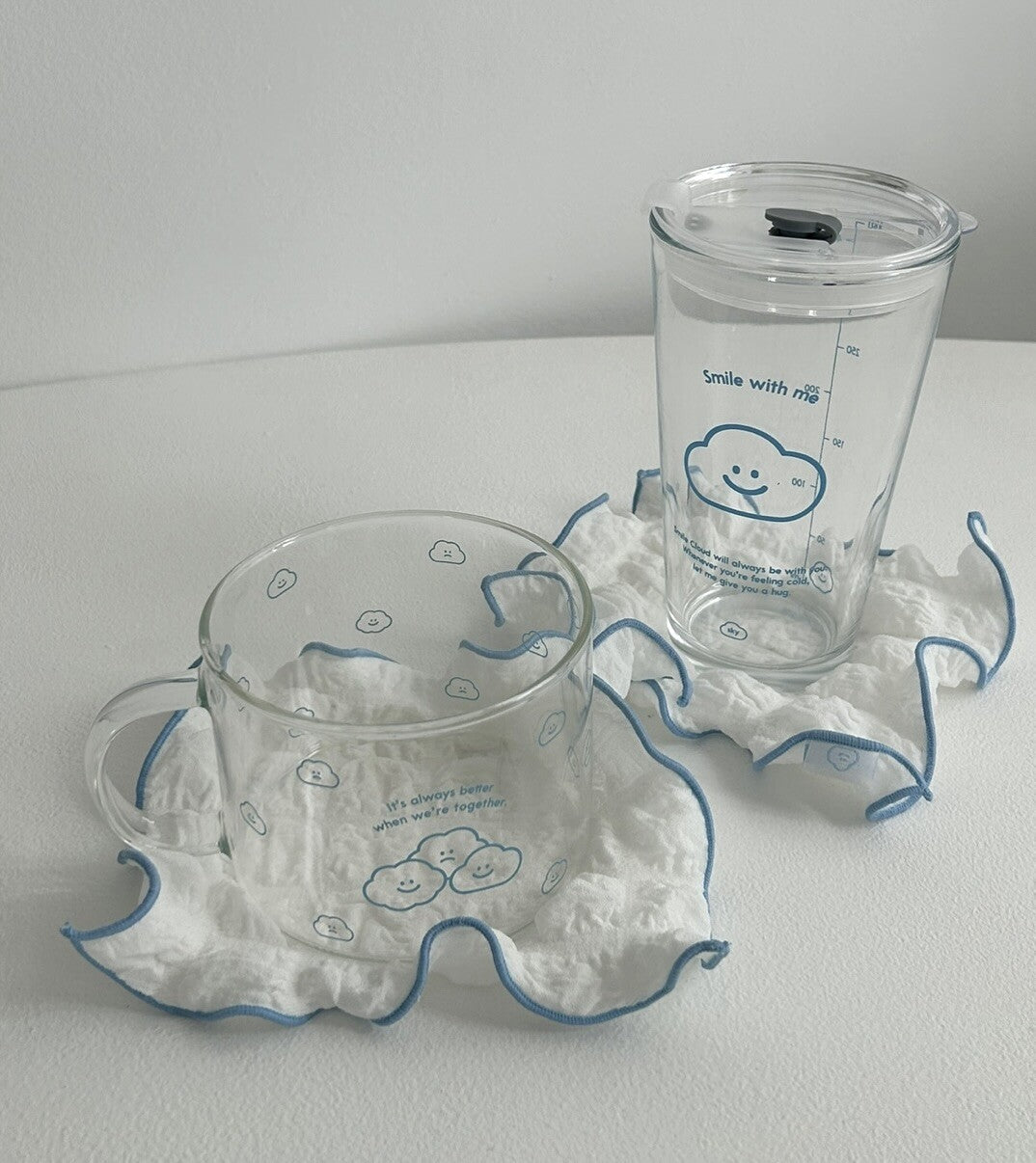 Skyfolio Cloud Waffle Coaster