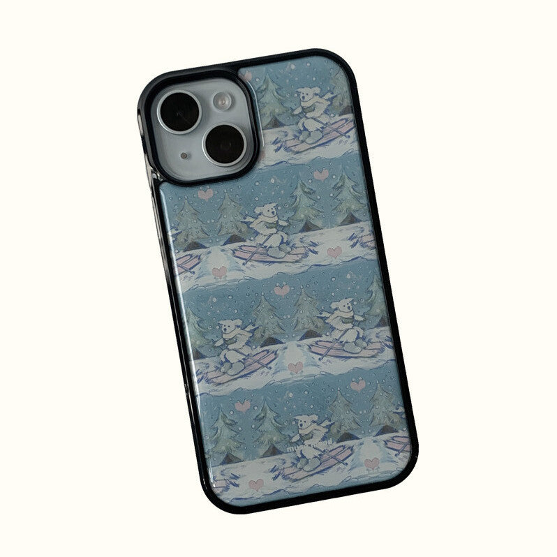 Musemood Ski Resort (Epoxy) Phone Case