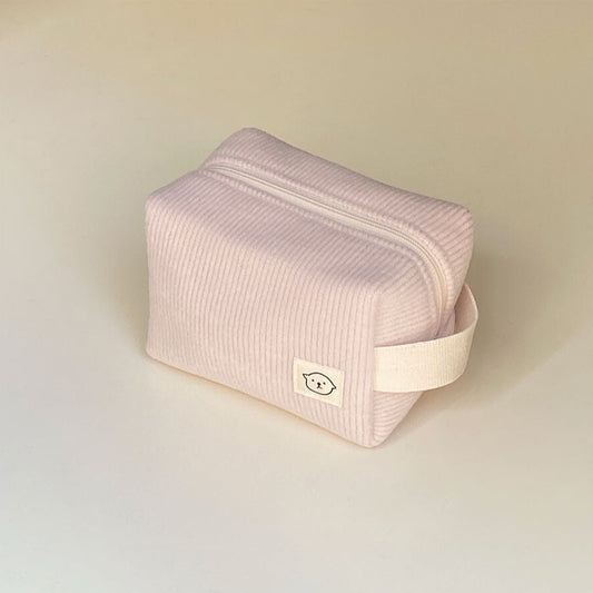 Haedal Store Cube Pouch (knit, Pink)