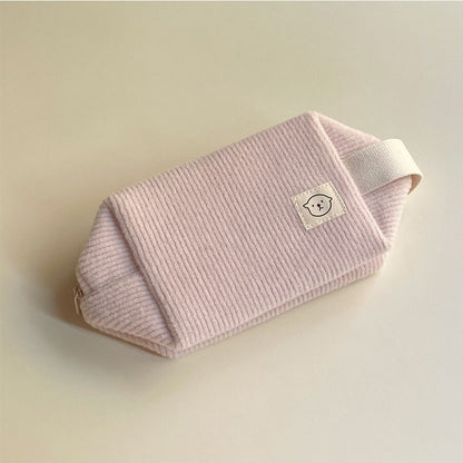 Haedal Store Cube Pouch (knit, Pink)