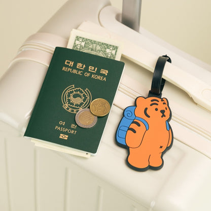 【現貨95折】Muzik Tiger Luggage Tag/Name Tag 行李牌 #橙色