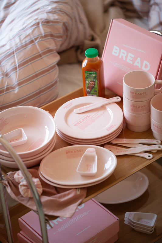 Momur [weekend 8] BREAD plate, knife, bowl, mug (6款各2色)