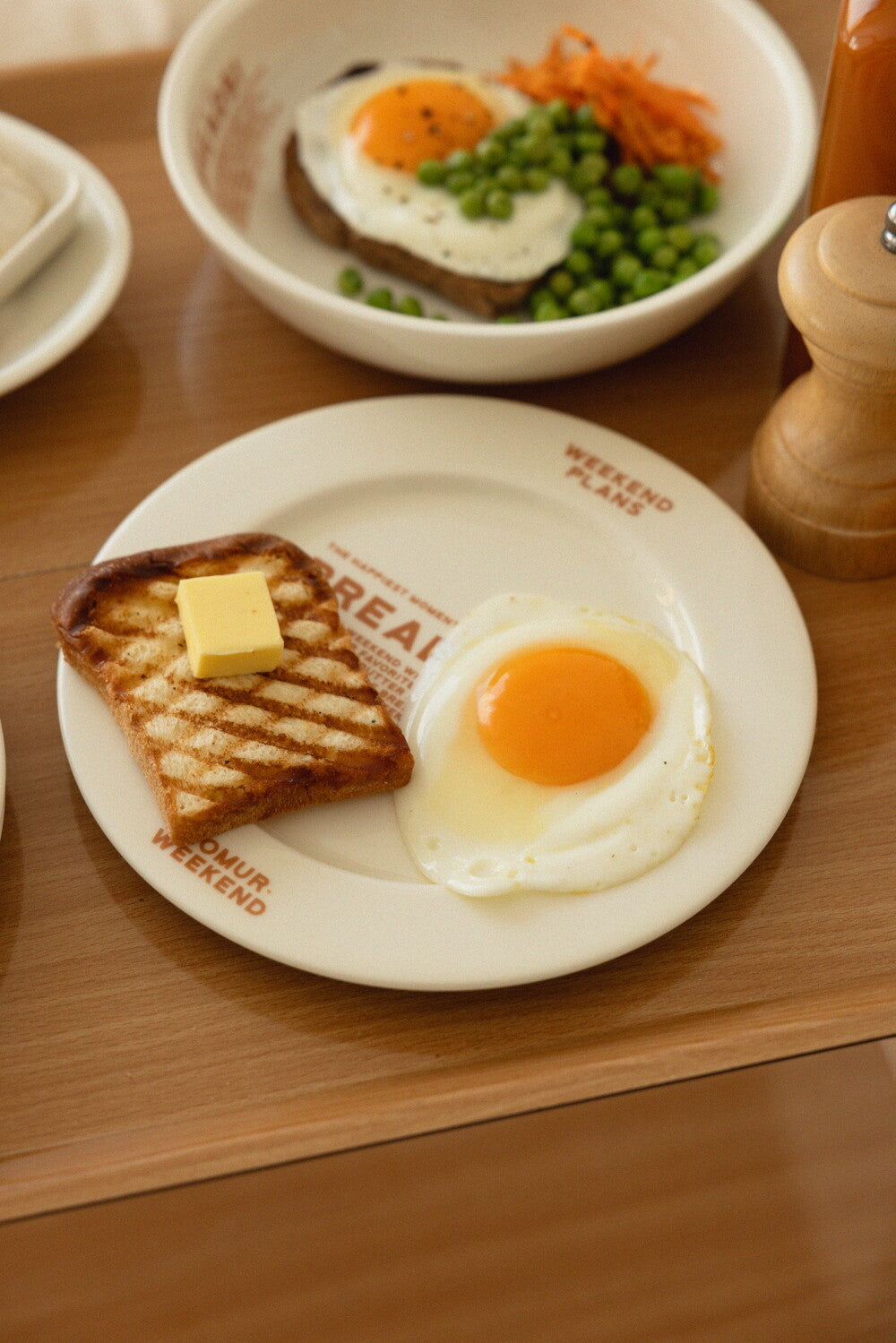 Momur [weekend 8] BREAD plate, knife, bowl, mug (6款各2色)