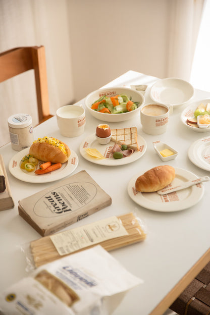 Momur [weekend 8] BREAD plate, knife, bowl, mug (6款各2色)
