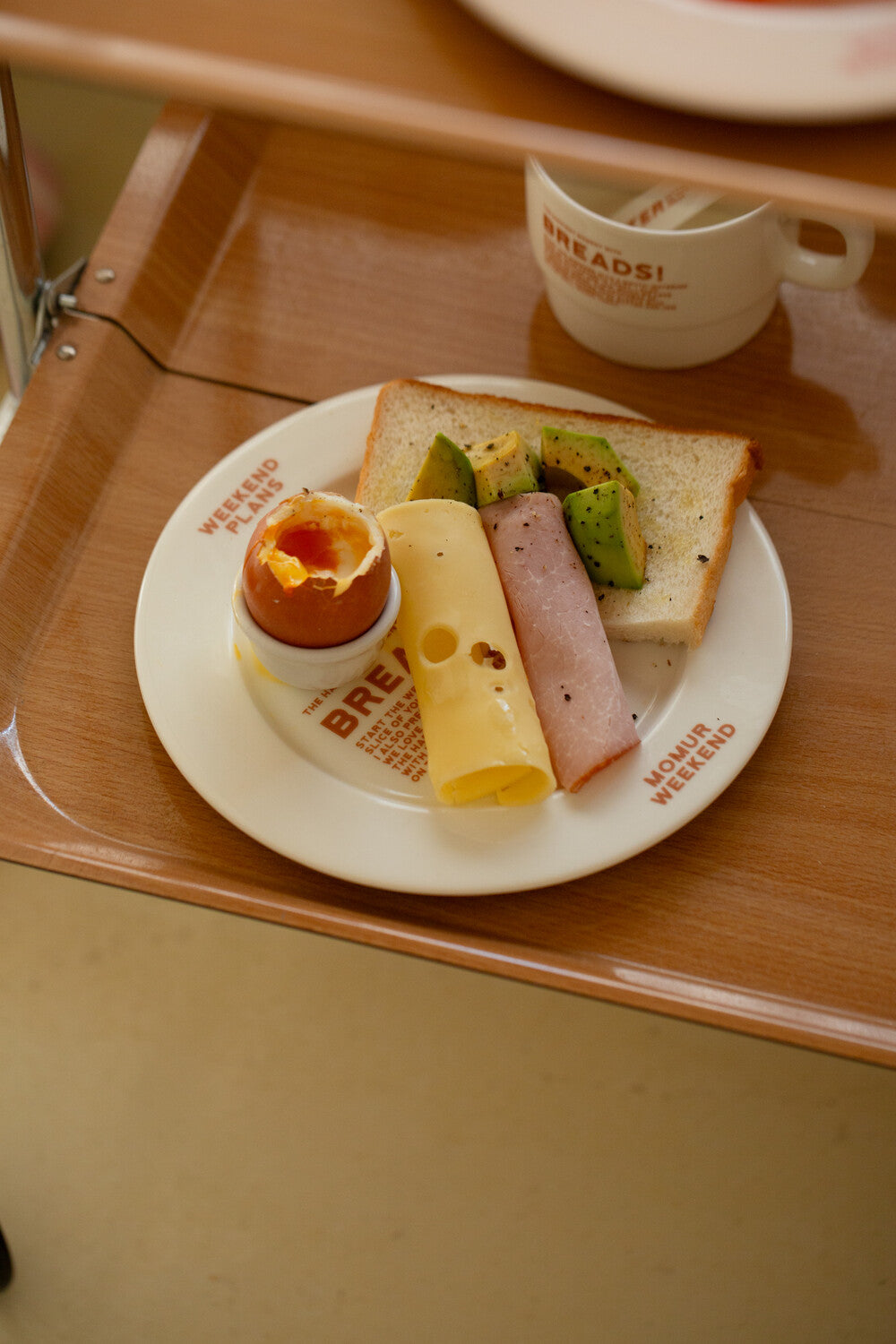 Momur [weekend 8] BREAD plate, knife, bowl, mug (6款各2色)