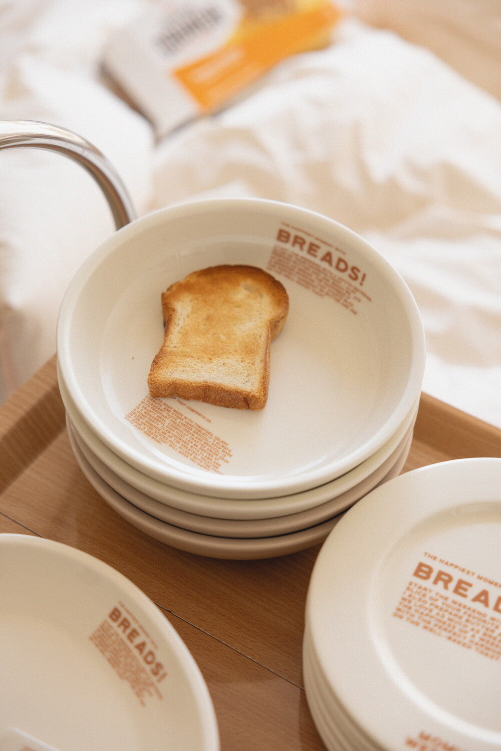 Momur [weekend 8] BREAD plate, knife, bowl, mug (6款各2色)