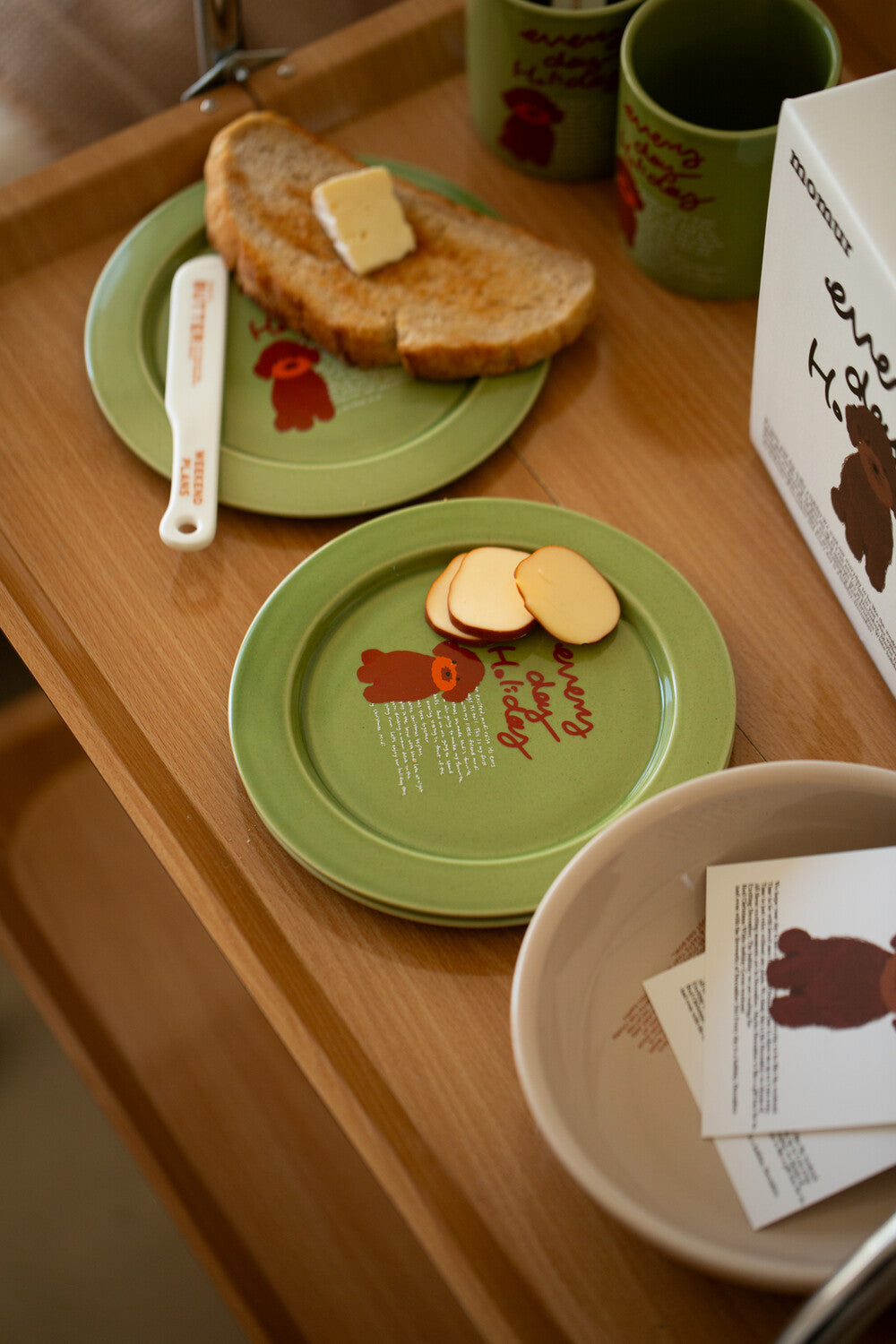 Momur [weekend 8] Holiday puppy plate (7款)