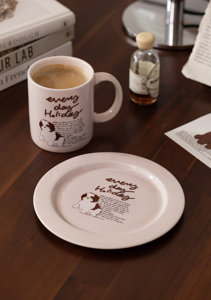Momur [weekend 8] Holiday puppy plate (7款)