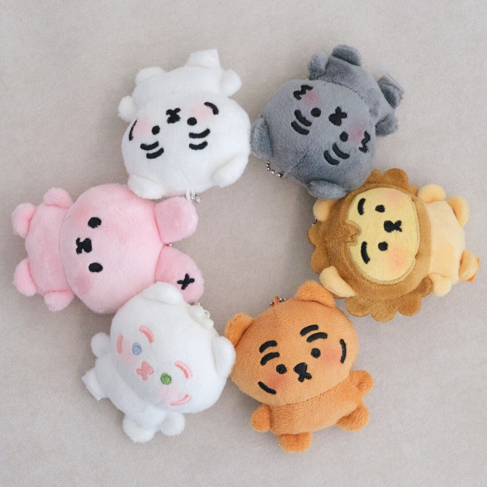 Muzik Tiger Shy Shy Mini Doll Keyring (6款)