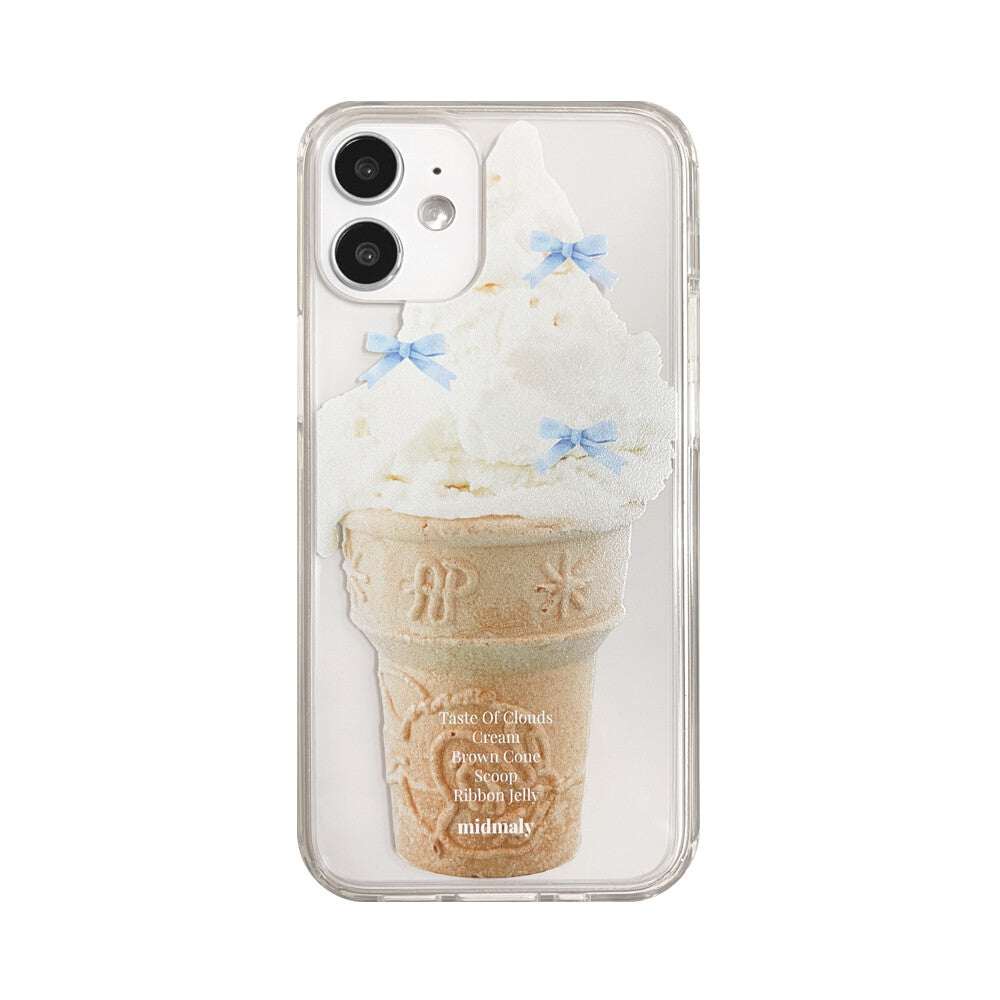 Midmaly Ice Cream Phone Case (Jelly Hard/Magsafe 透明殼)