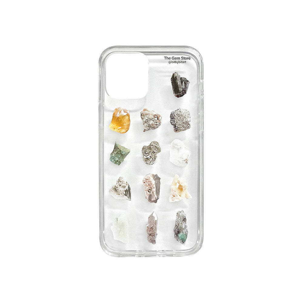 Bit By Bit 13 Gems Phone Case (Clear 透明殼)