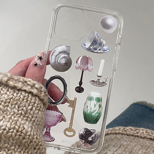 Bit By Bit Classic Phone Case (Clear 透明殼)