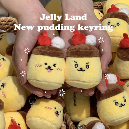 Jellyland Brave/Lucky Pudding Keyring🍮