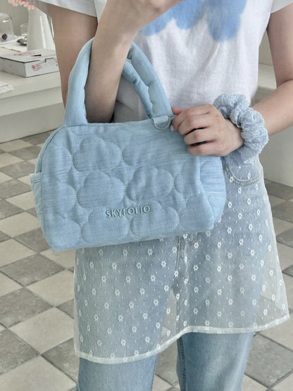 Skyfolio Cloud Quilting Bag (Light blue)