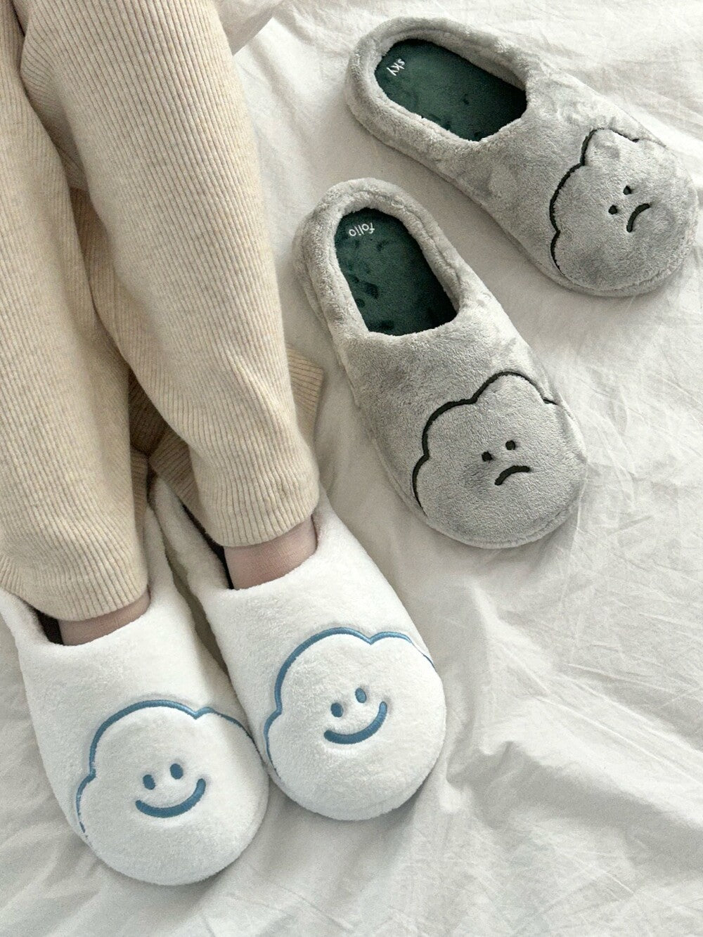 Skyfolio White Cloud Slippers/Room shoes 室內拖鞋 (2色)