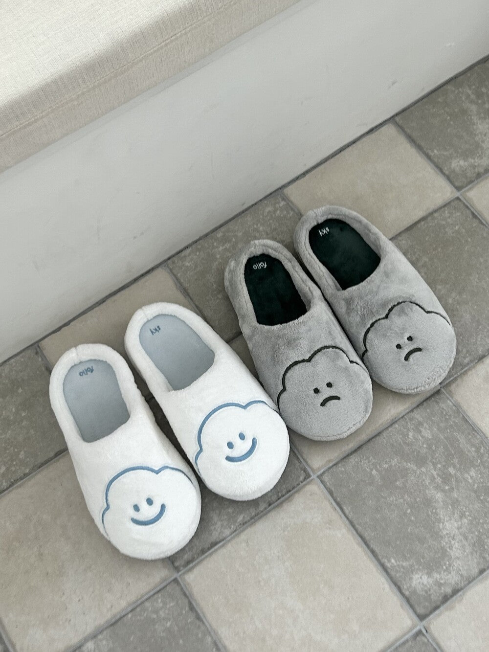 Skyfolio White Cloud Slippers/Room shoes 室內拖鞋 (2色)