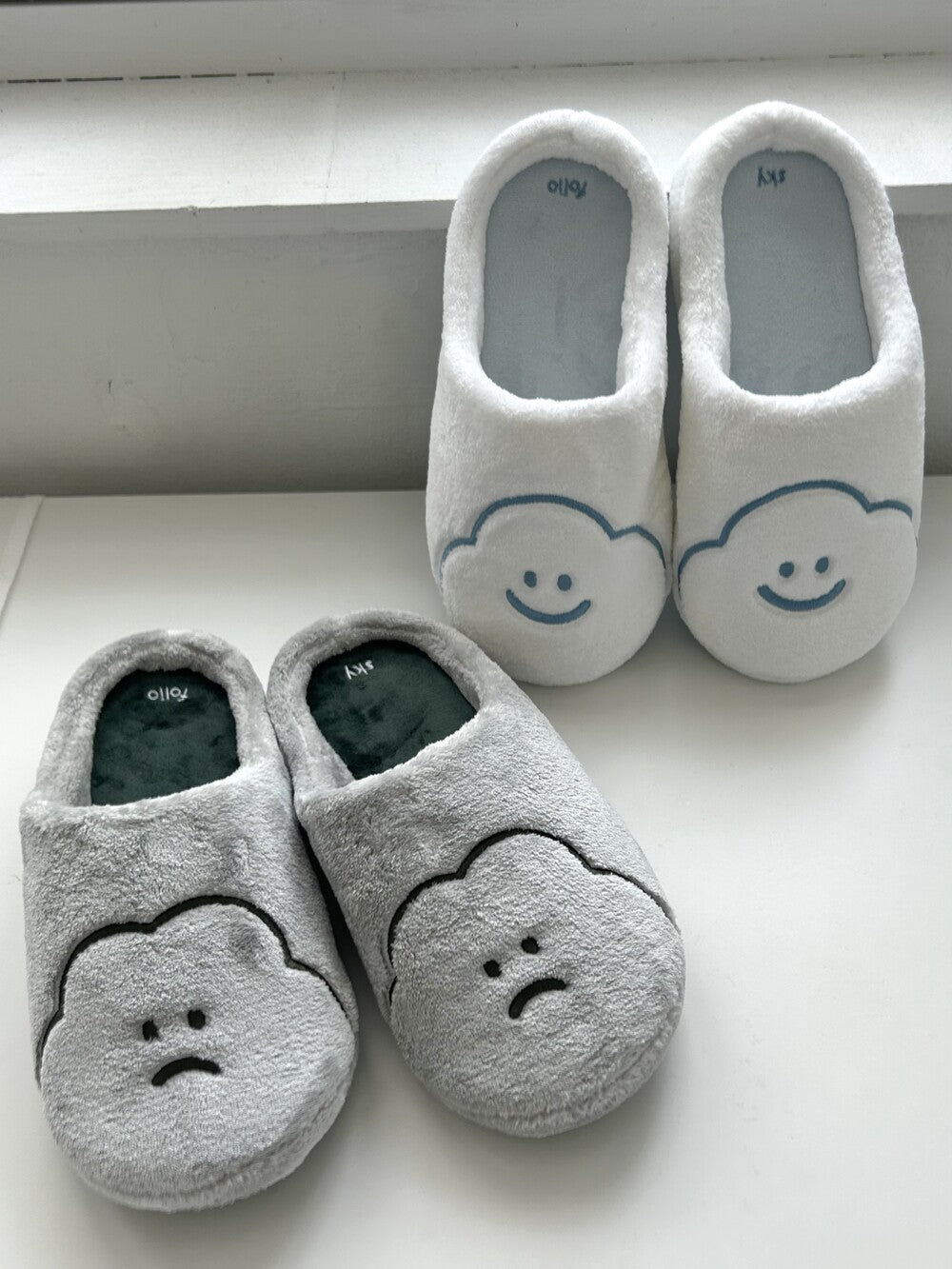 Skyfolio White Cloud Slippers/Room shoes 室內拖鞋 (2色)