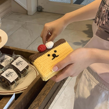 Jellyland Pudding Knitted Card Wallet🍮針織卡包