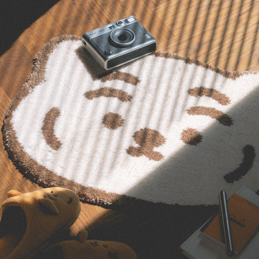 Muzik Tiger Face Mini Rug (2款)