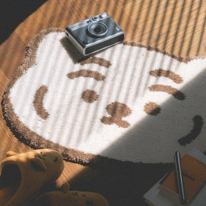 Muzik Tiger Face Mini Rug (2款)