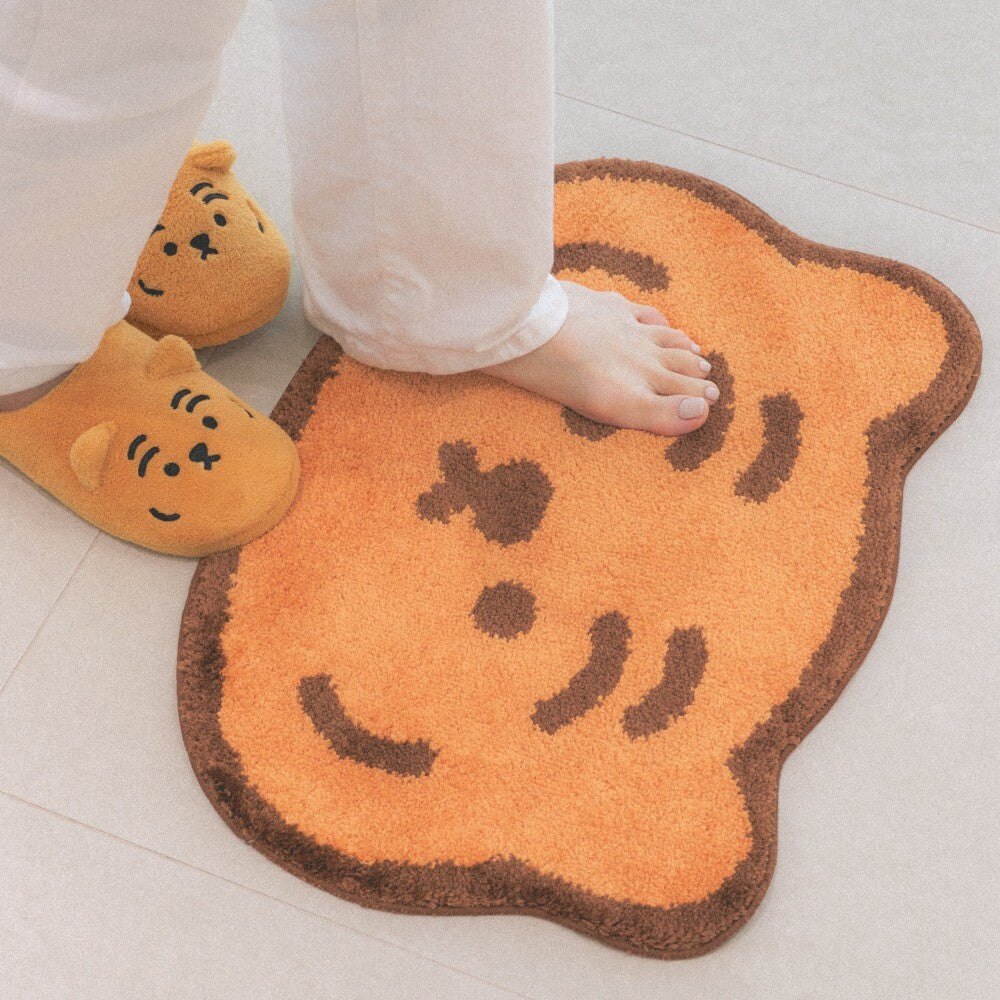 Muzik Tiger Face Mini Rug (2款)