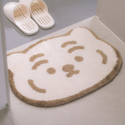 Muzik Tiger Face Mini Rug (2款)