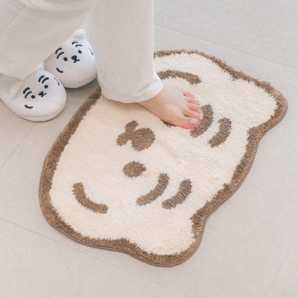 Muzik Tiger Face Mini Rug (2款)