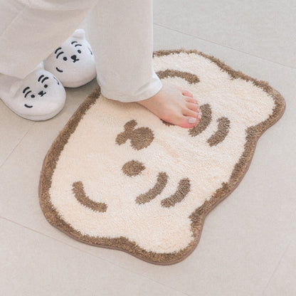 Muzik Tiger Face Mini Rug (2款)