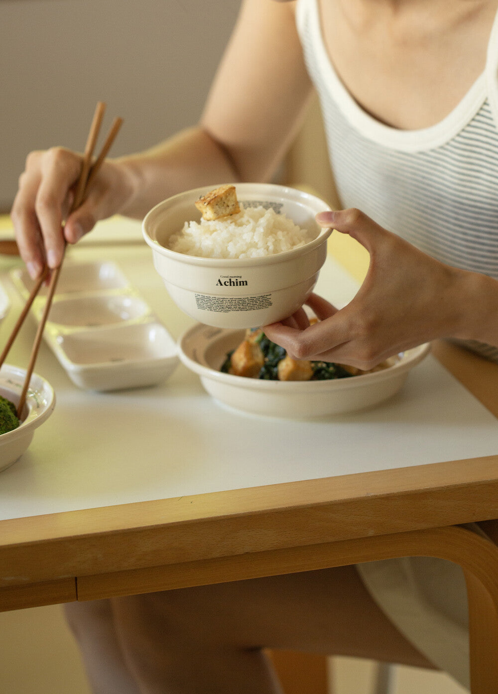 Momur [weekend 9] Home plate, sauce dish, bowl /set