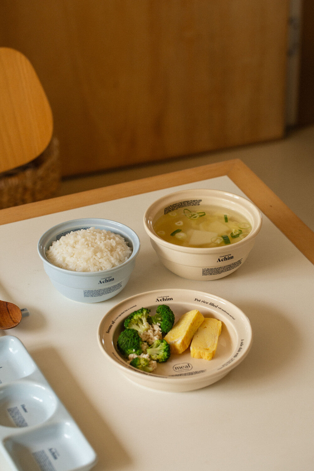 Momur [weekend 9] Home plate, sauce dish, bowl /set