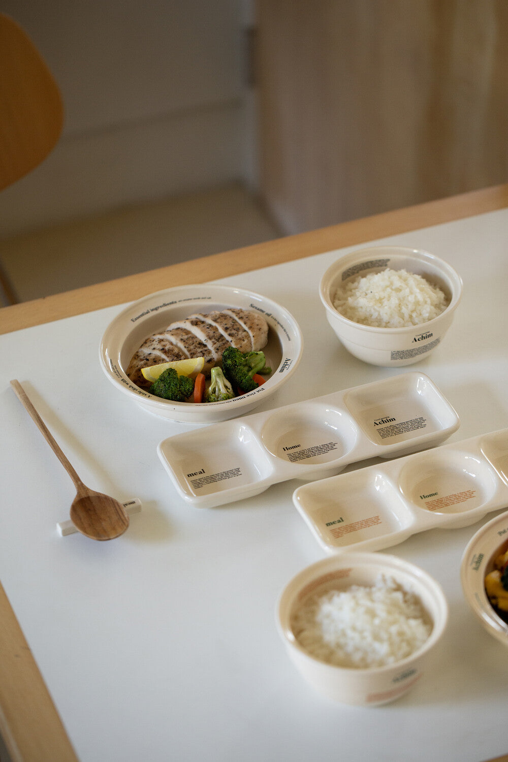 Momur [weekend 9] Home plate, sauce dish, bowl /set