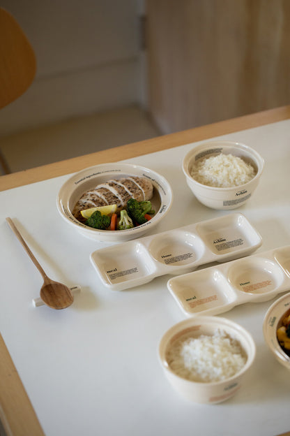 Momur [weekend 9] Home plate, sauce dish, bowl /set