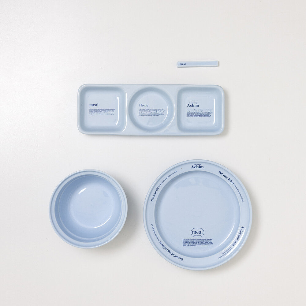 Momur [weekend 9] Home plate, sauce dish, bowl /set