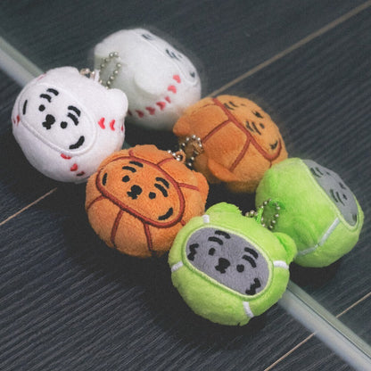 Muzik Tiger Ball Keyring (3款)