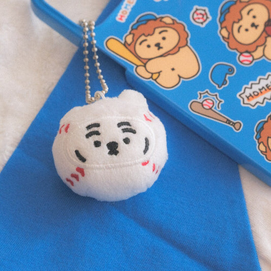【現貨95折】Muzik Tiger Ball Keyring #Baseball 棒球