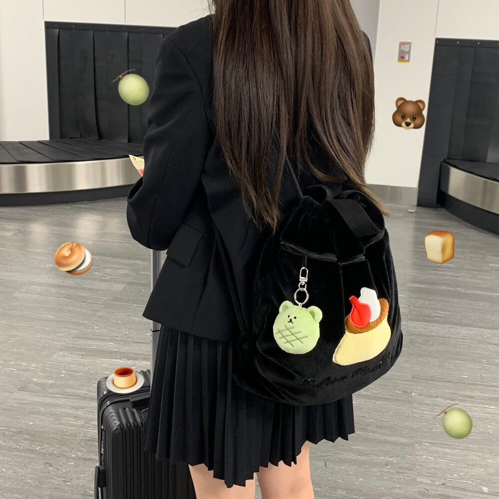 Jellyland Melon Bread Bear Keyring